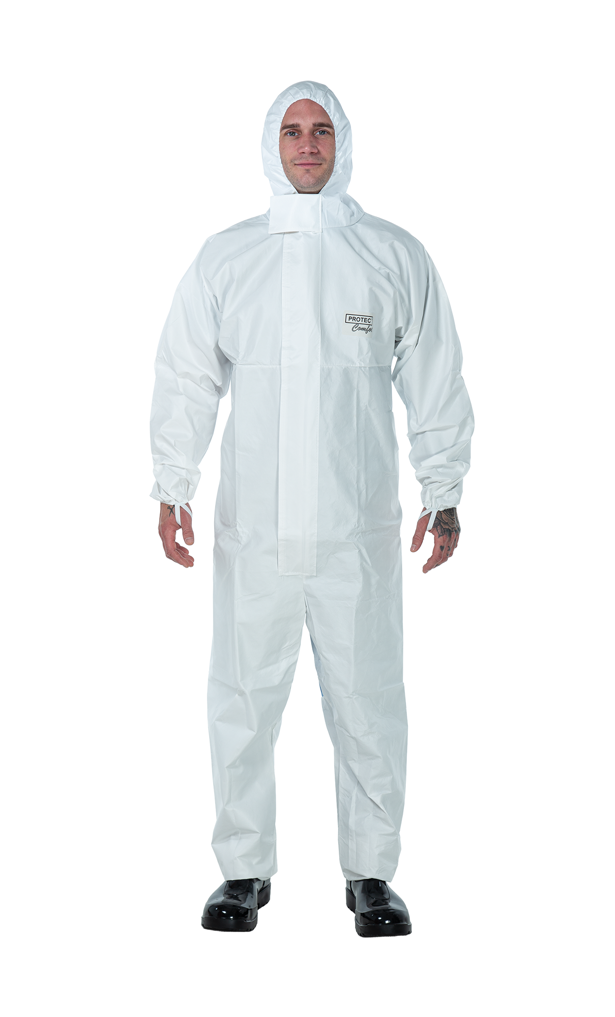 Protec Comfort white/blue L